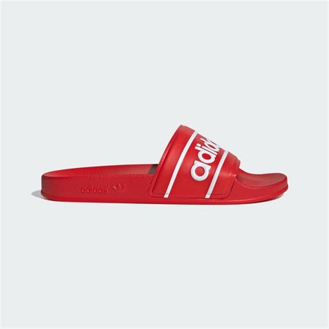 adidas adilette rot mit schrift|Rot · Adilette .